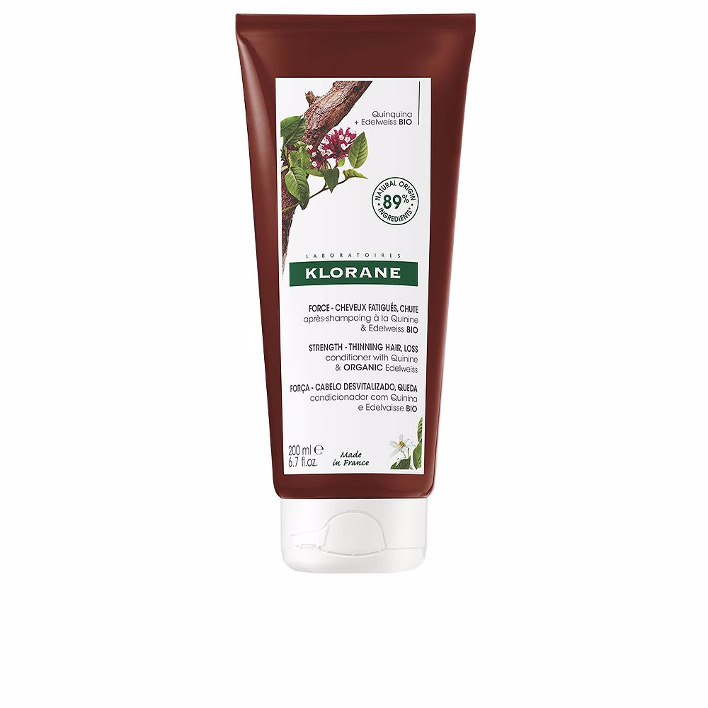 QUININE AND EDELWEISS BIO conditioner for hair loss 200 ml-0