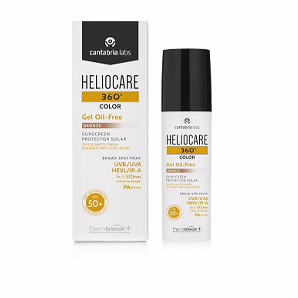 HELIOCARE 360 ° קאָליר טינטעד סאַנסקרין געל בוימל פריי SPF50+ #בראָנזע 50 מל-0