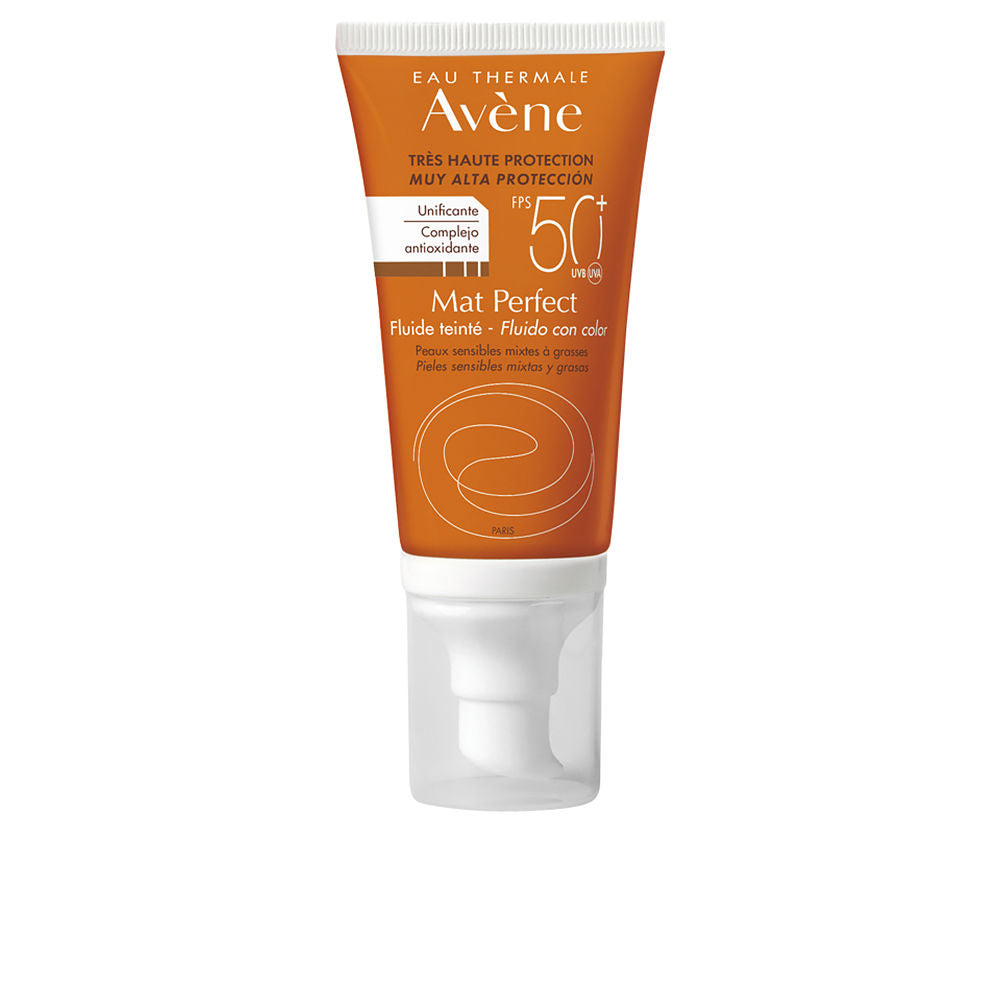 MAT PERFECT fluido con colore SPF50+ 50 ml-0
