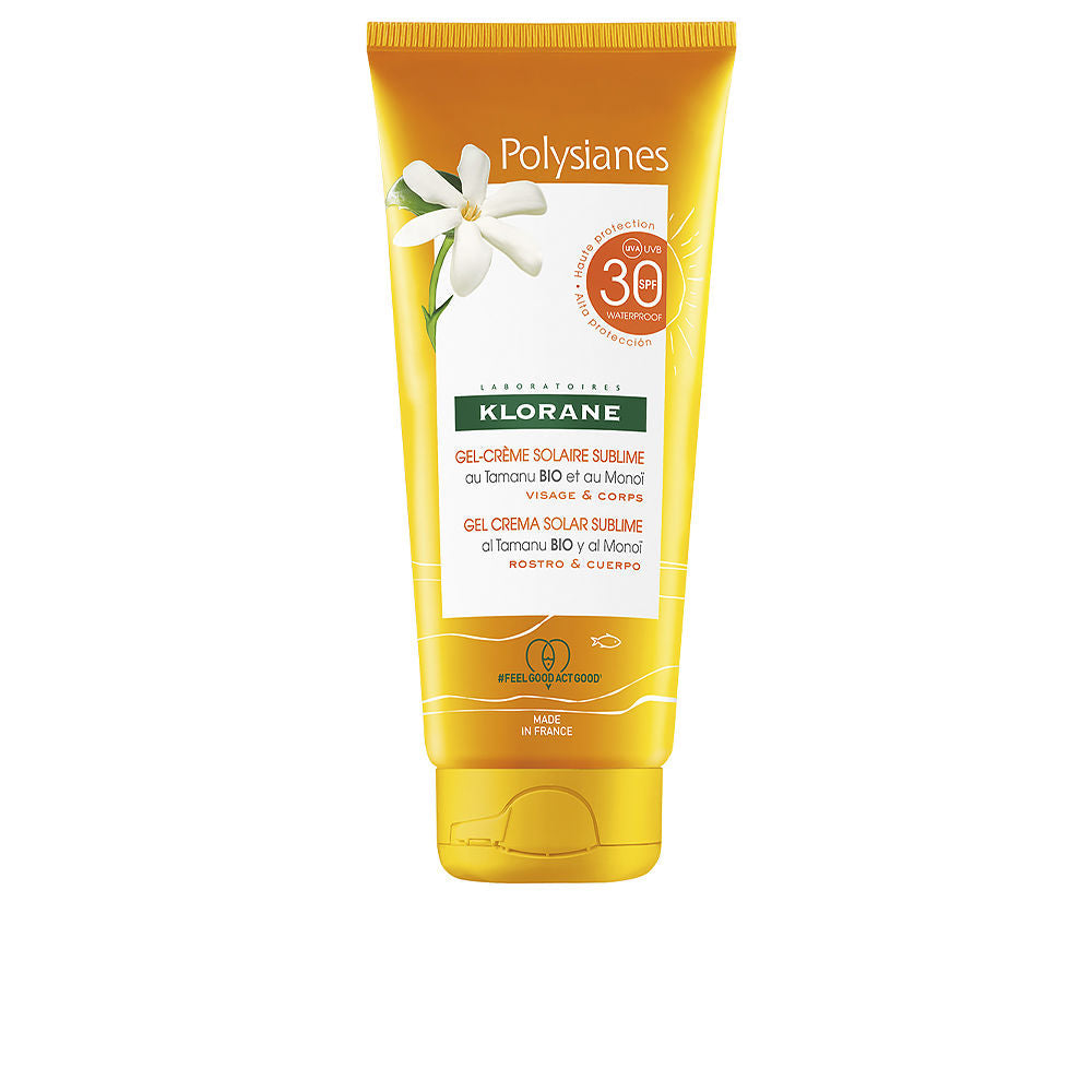 POLYSIANES MONOÏ UND TAMANU BIO Sonnengel Gesicht und Körper SPF30 200 ml-0