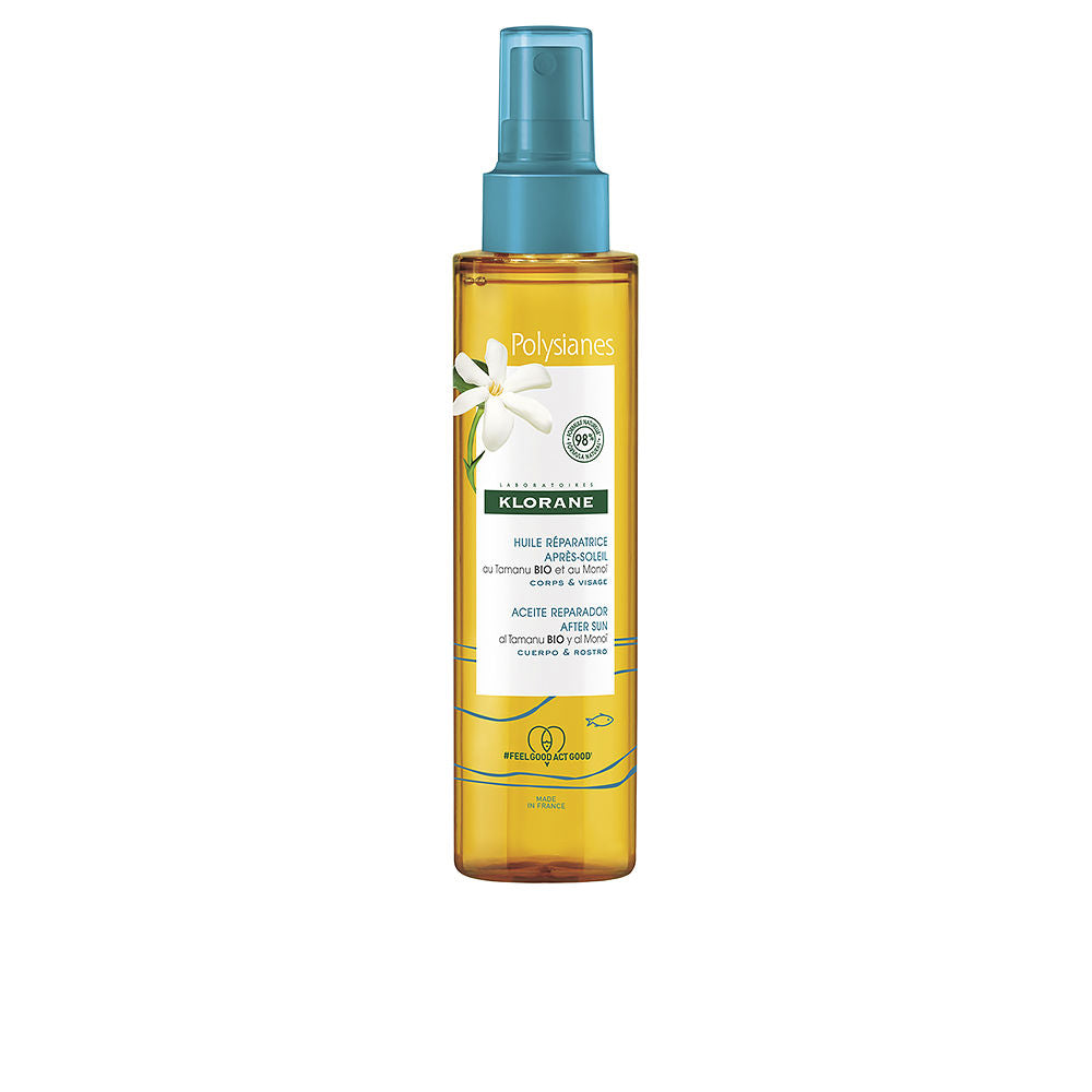 POLYSIANES MONOÏ Y TAMANU BIO repair oil after sun 150 ml-0