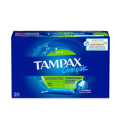 TAMPAX COMPAK tampone super 20 u