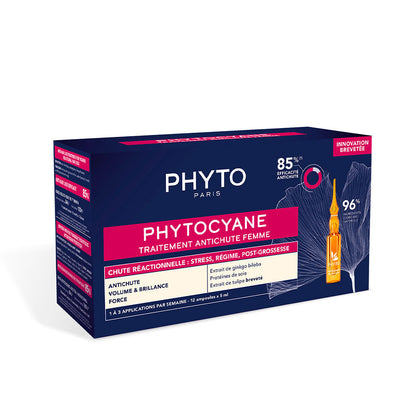 PHYTOCYANE trattamento anticaduta reazione donna 12 x 5 ml