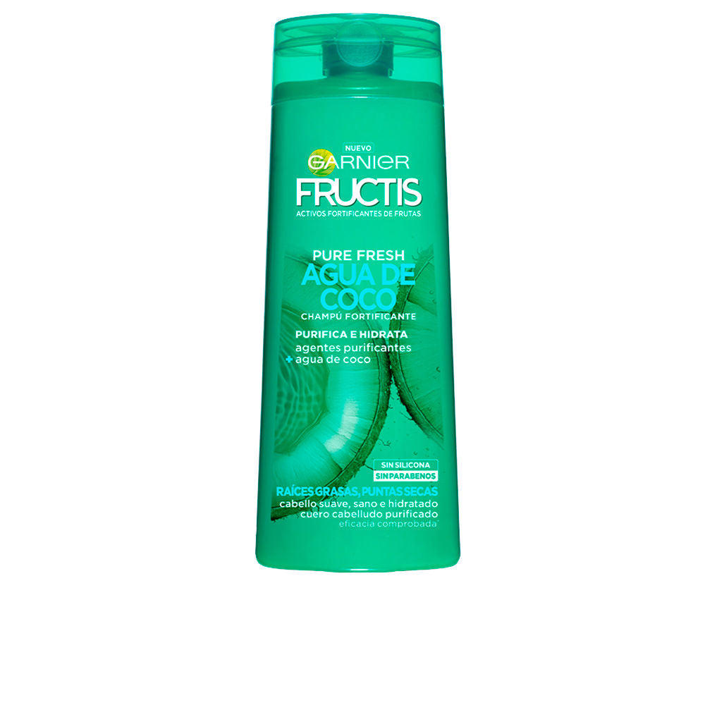 FRUCTIS ריין פריש פאָרטאַפייינג קאָקאָסנוס וואַסער שאַמפּו 300 מל-0