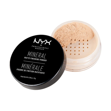 MINERAL matte finishing powder #light/medium 8 gr