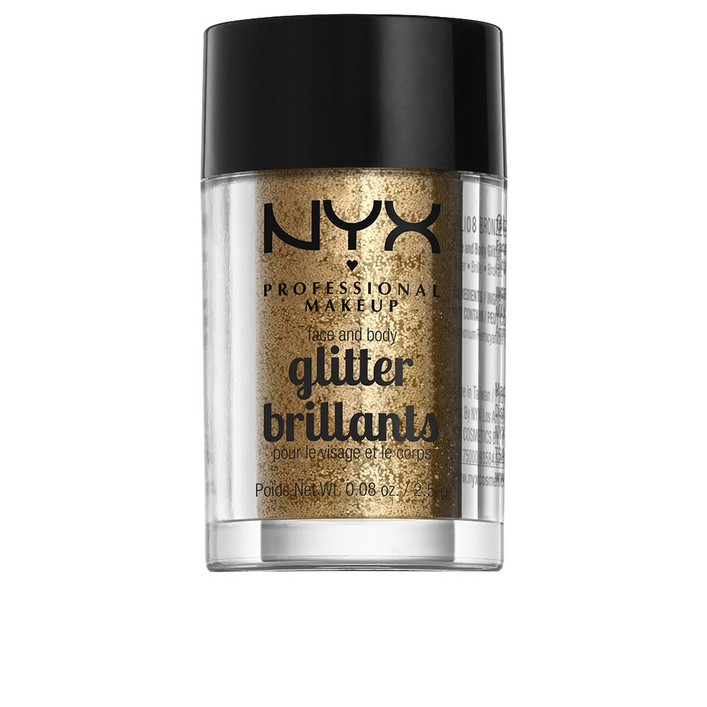 BRILLANTES GLITTER rostro y cuerpo #bronce-0