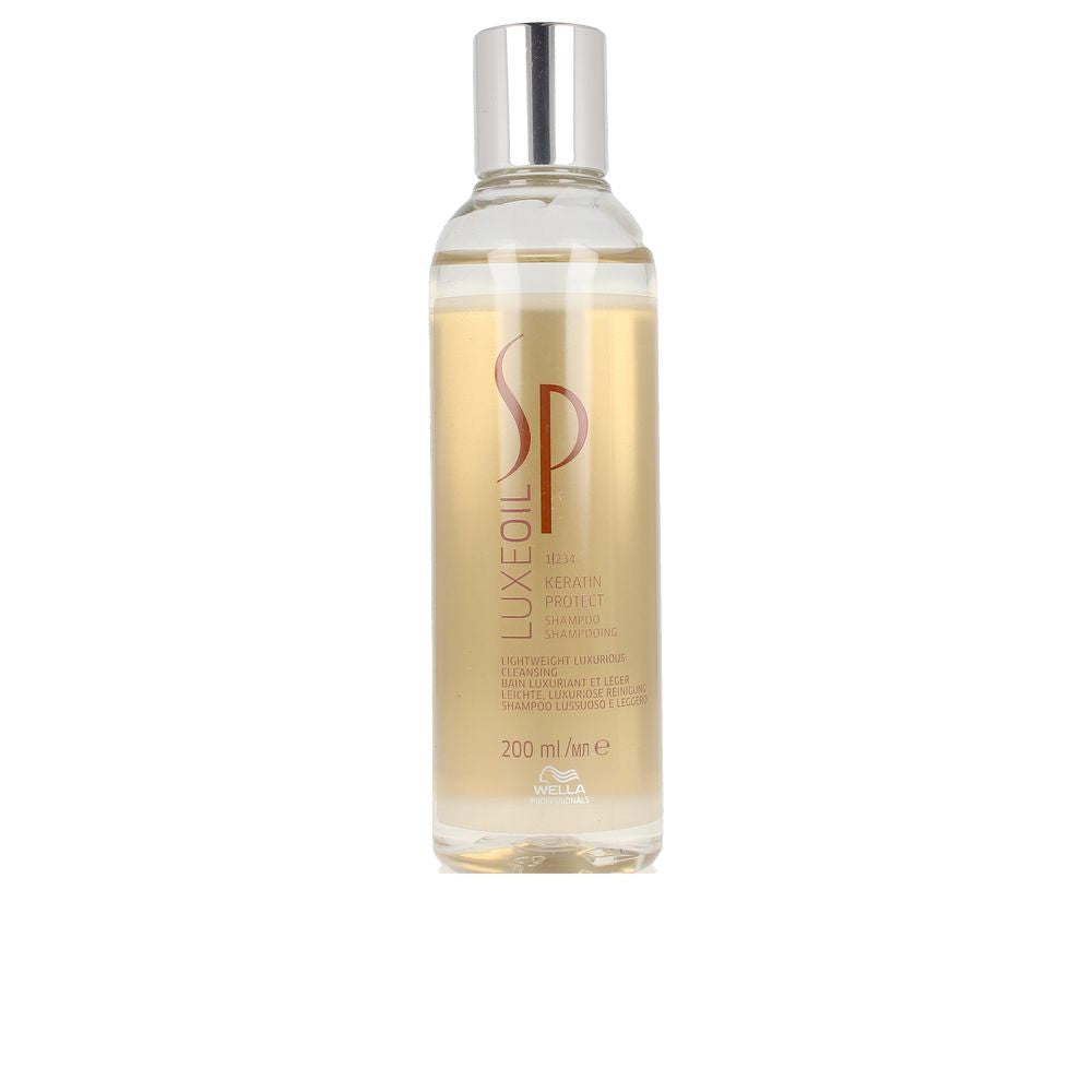 SP LUXE OIL champú protector queratina 200 ml-0