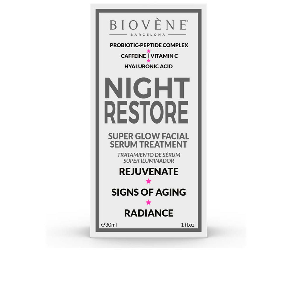NIGHT RESTORE Super Glow Gesichtsserum-Behandlung 30 ml-0