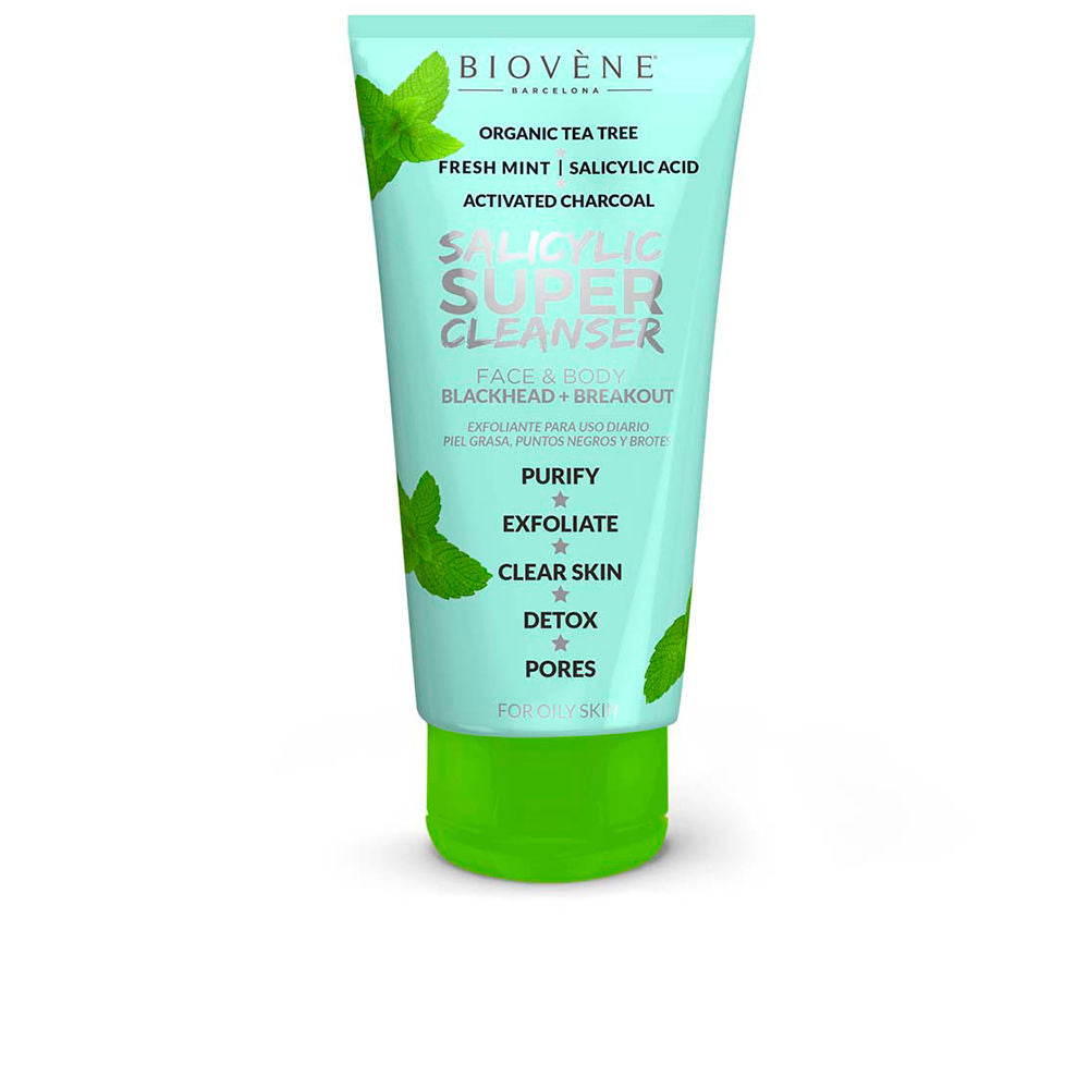 SUPER NETTOYANT SALICYLIQUE visage & corps points noirs + éruptions cutanées 200ml-0