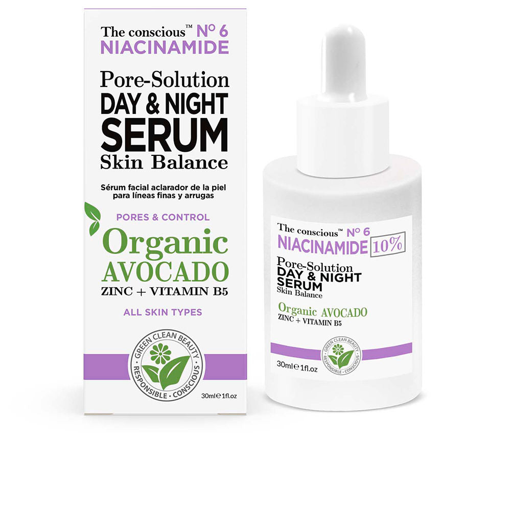 NIACINAMIDE pore-solution sérum jour & nuit avocat bio 30 ml-0