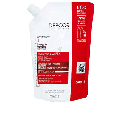 DERCOS ENERGY+ Stimulating Shampoo Refill 500 ml