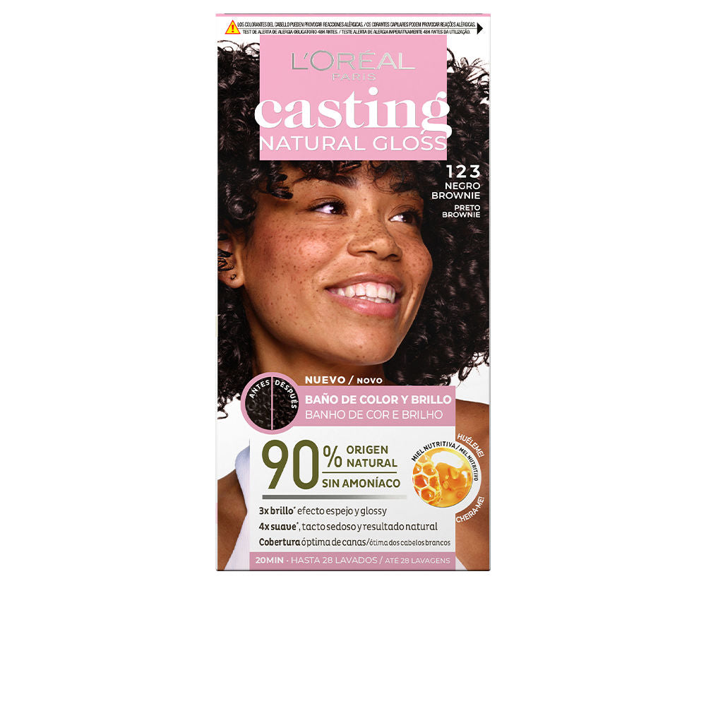 CASTING NATURAL GLOSS #123-negro brownie 180 ml-0