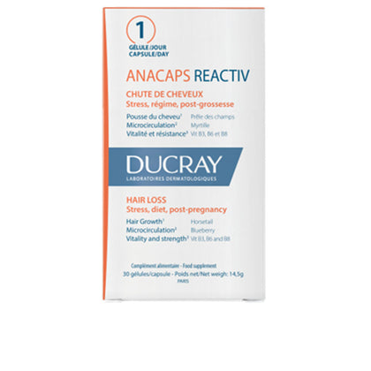 ANACAPS REACTIV Complément alimentaire réactif perte de cheveux 30 unités