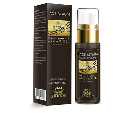 SÉRUM VISAGE RESTRUCTURANT pur argan et vanille 30 ml