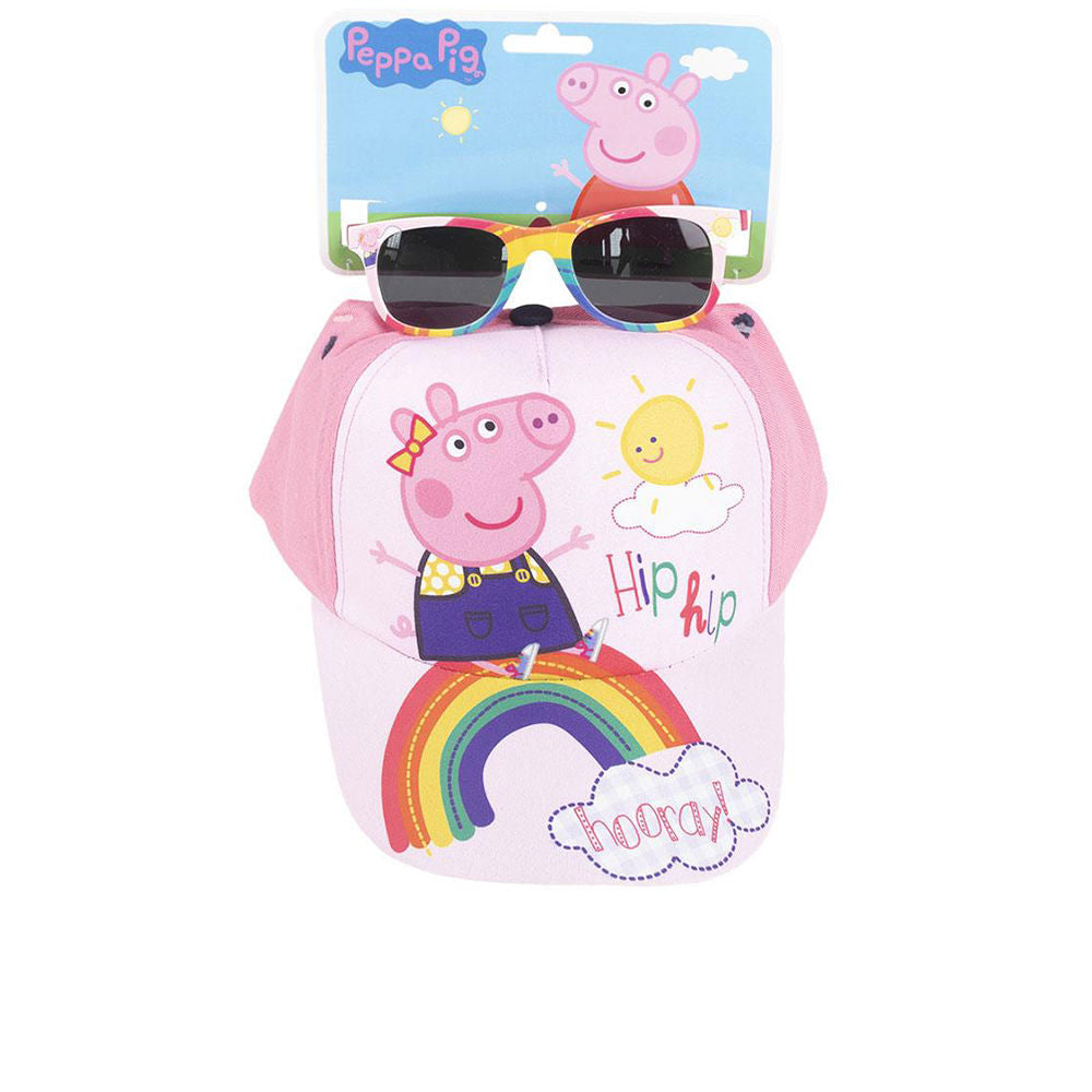 OCCHIALI DA SOLE e CAPPELLINO PEPPA PIG LOTTO 2 pz-0