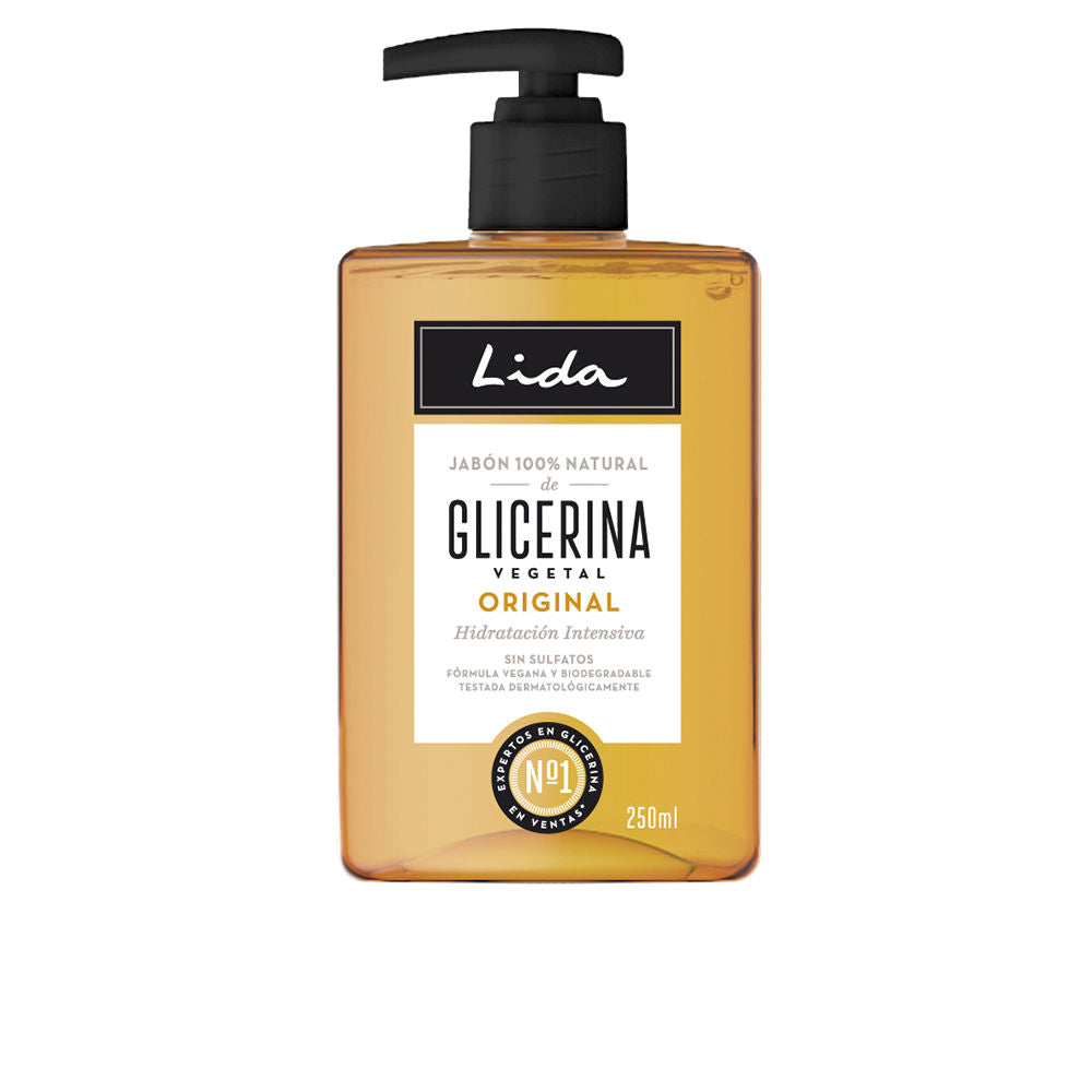 LIDA JABÓN 100% NATURAL manos glicerina 250 ml-0