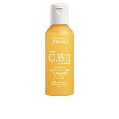 VITAMINA C.B3 NIACINAMIDE tonico viso illuminante 1% 120 ml