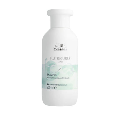 NUTRICURLS Shampoo Micellare per Capelli Ricci e Onde 250 ml