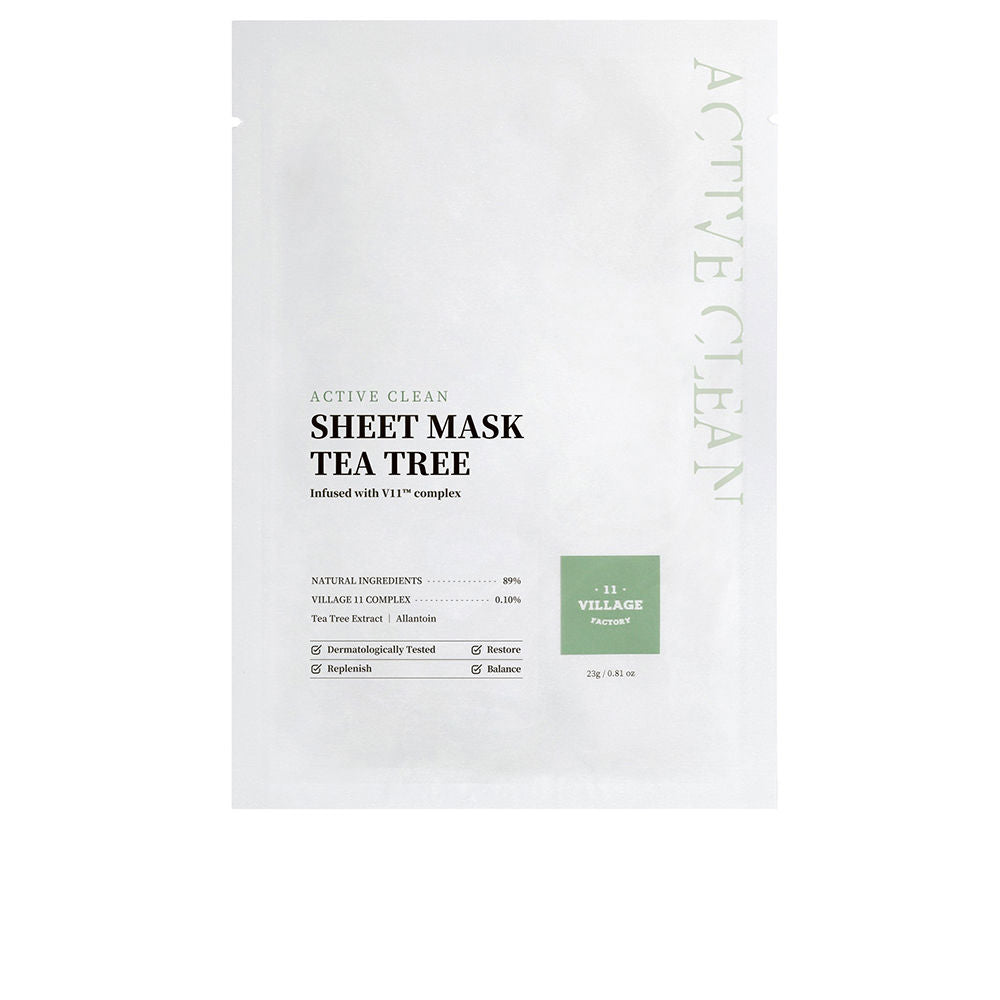 ACTIVE CLEAN sheet mask tea tree 23 gr-0