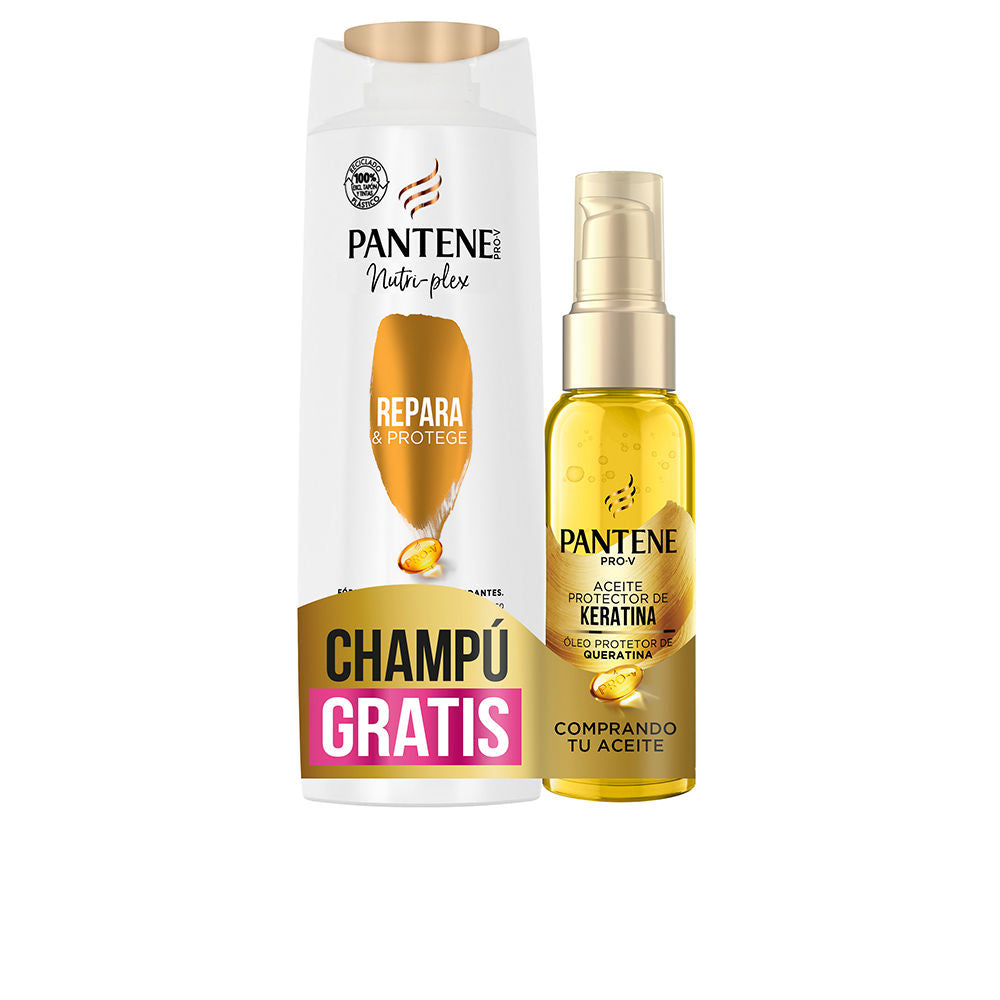 PANTENE SUAVE Y LISO ACEITE SECO ARGÁN LOTE 2 pz-0