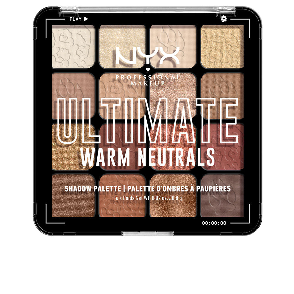 ULTIMATE shadow palette #warm neutrals 16 x 0.83 gr-0