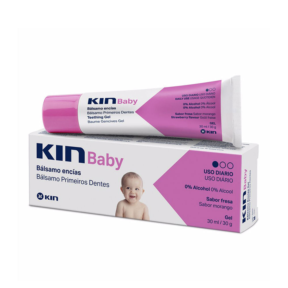 KIN BABY gel gum balm #strawberry 30 ml-0
