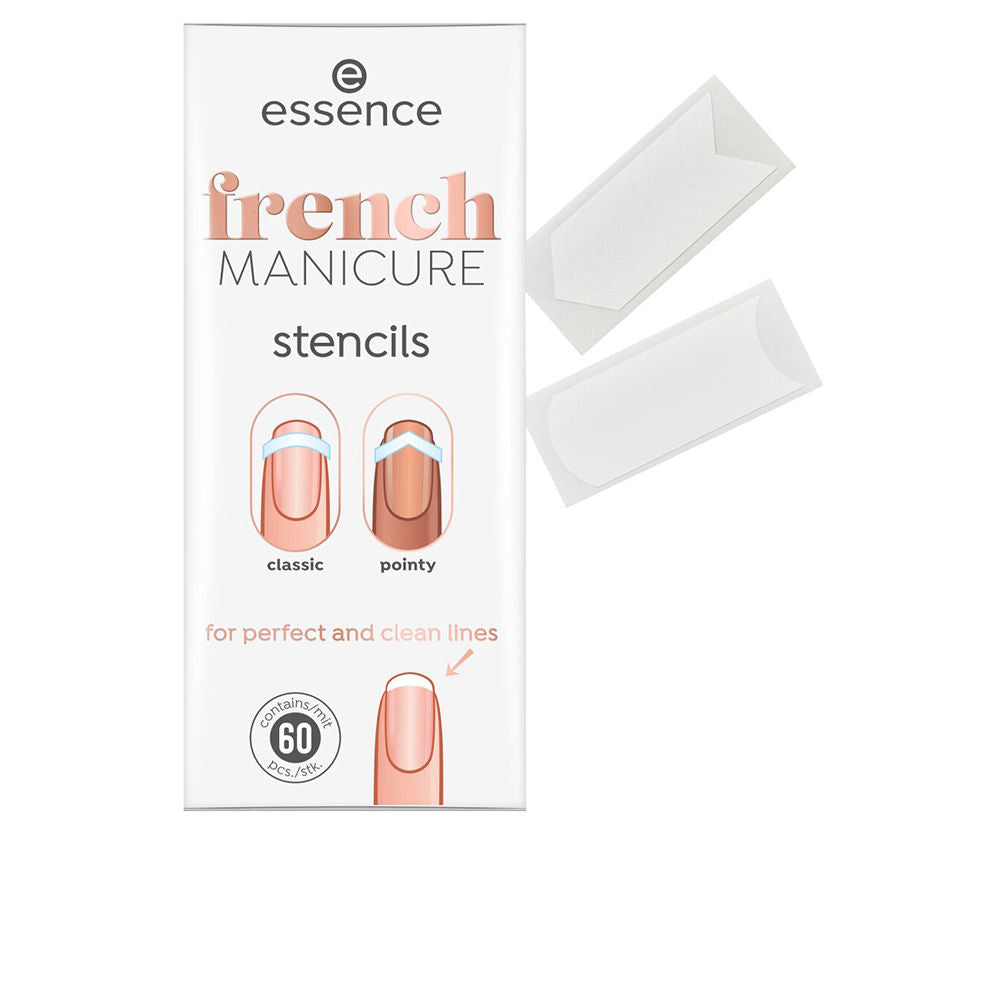 FRENCH manicure plantillas #01-french 60 u-0