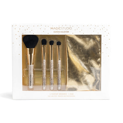 DIAMOND COMPLETE BRUSHES LOT 5 pcs