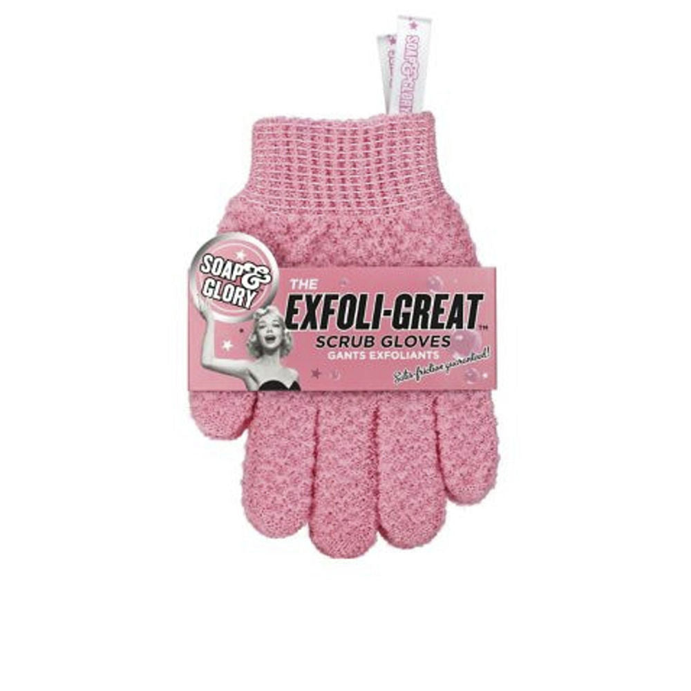 THE EXFOLI-GREAT exfoliating gloves 2 u-0