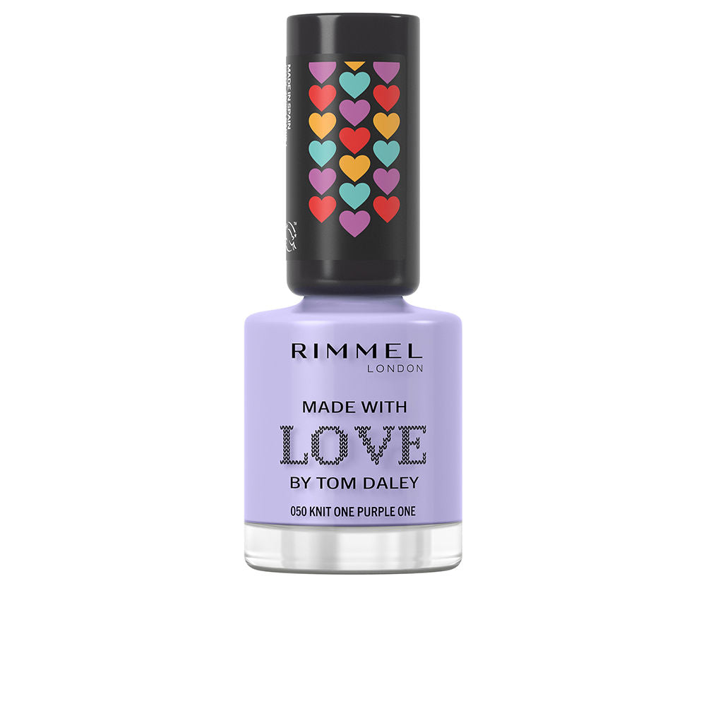 MADE WITH LOVE von Tom Daley Nagellack #050 – stricken, eins lila, eins 8 ml-0