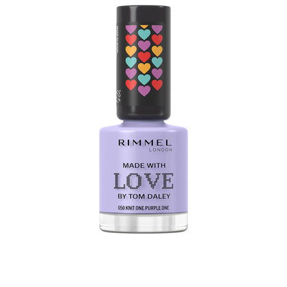 MADE WITH LOVE von Tom Daley Nagellack #050 – stricken, einmal lila, einmal 8 ml