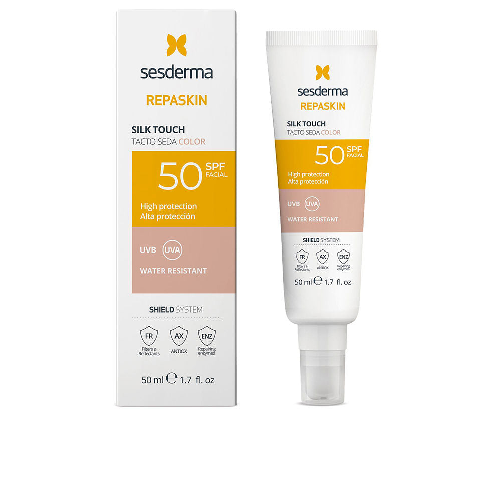 REPASKIN VISO tocco seta con colore SPF50 50 ml-0