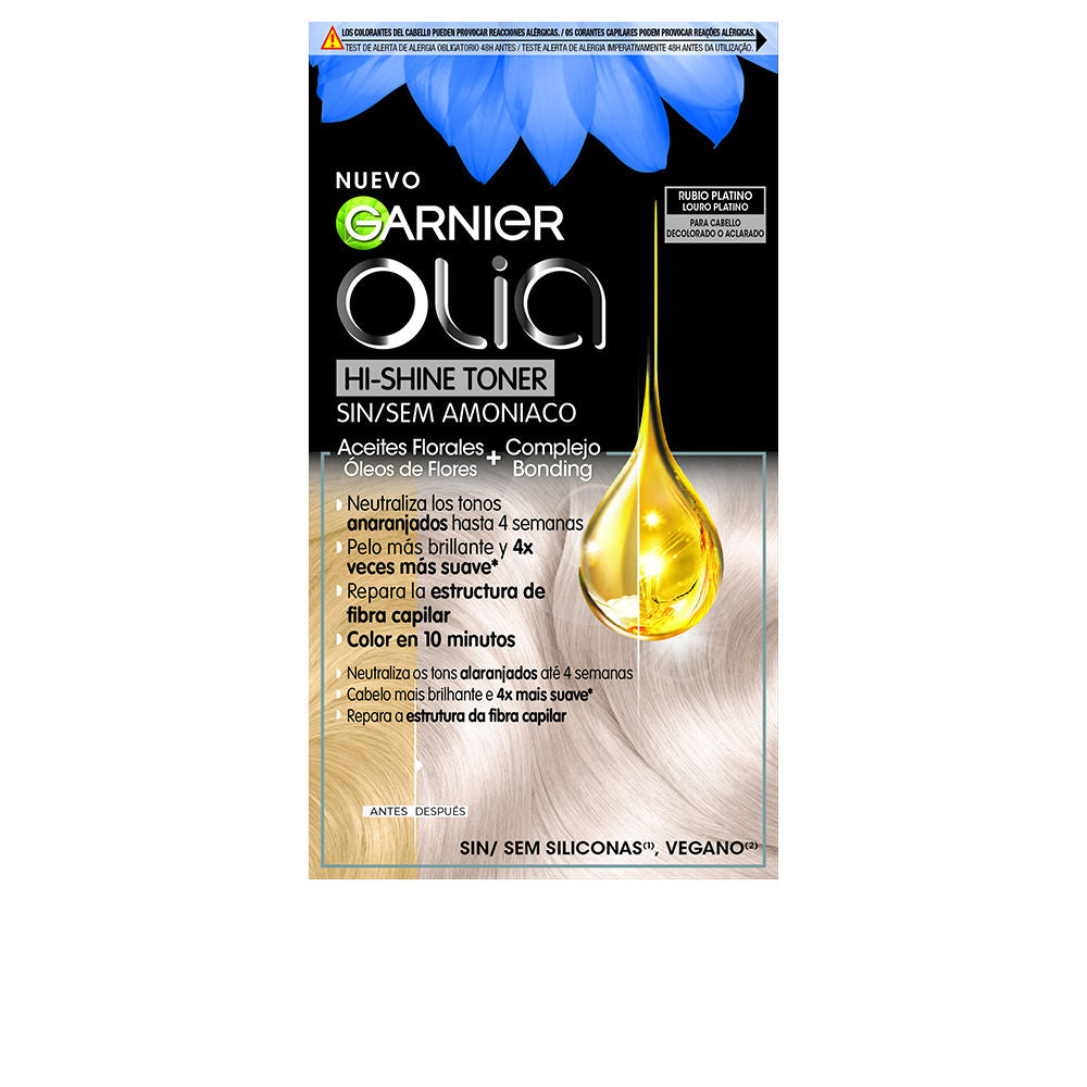 OLIA HI SHINE TONER semi-permanent color neutralizer #10.01 platinum blonde 3 pcs-0