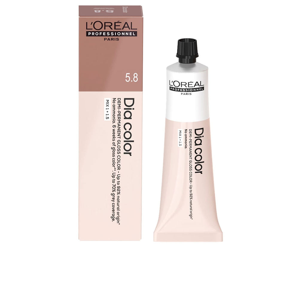 DIA COLOR demi-permanent coloration without ammonia #8.23 60 ml-0