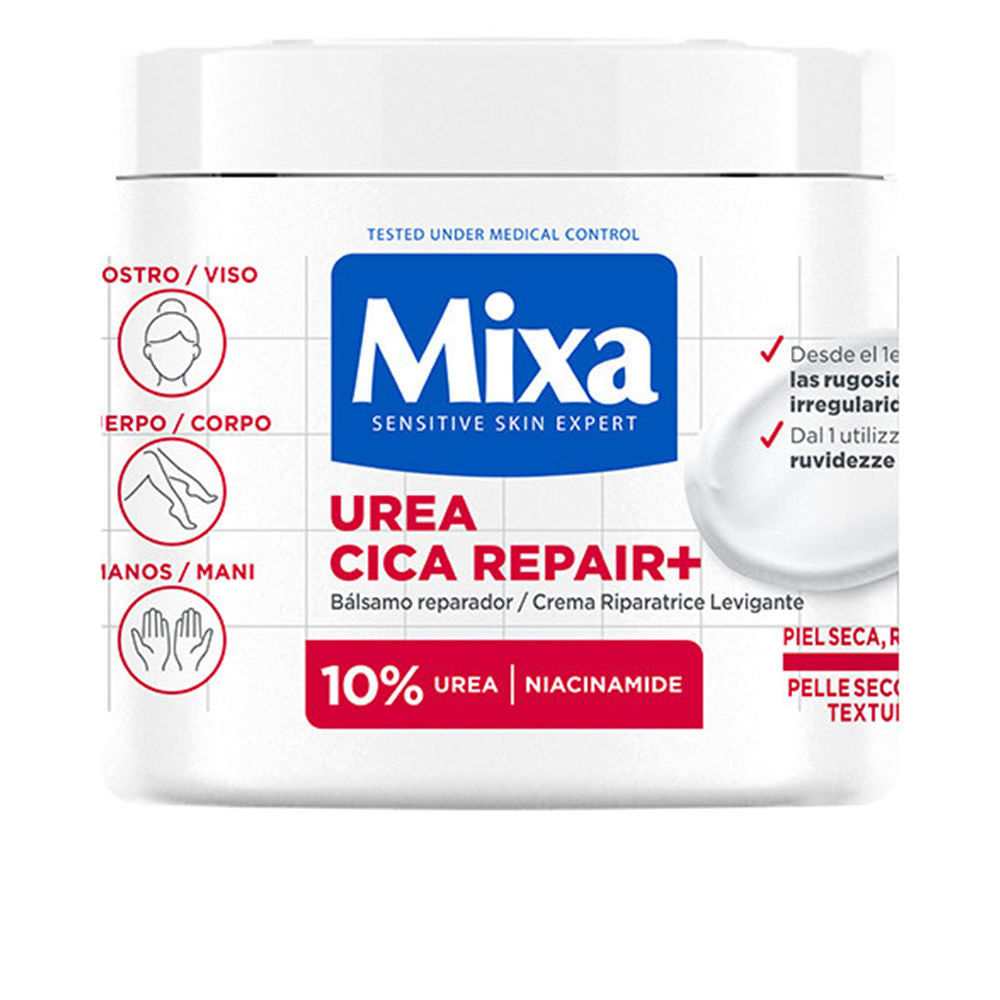 MIXA UREA CICA REPAIR+ balsamo riparatore per pelli secche e ruvide 400 ml-0