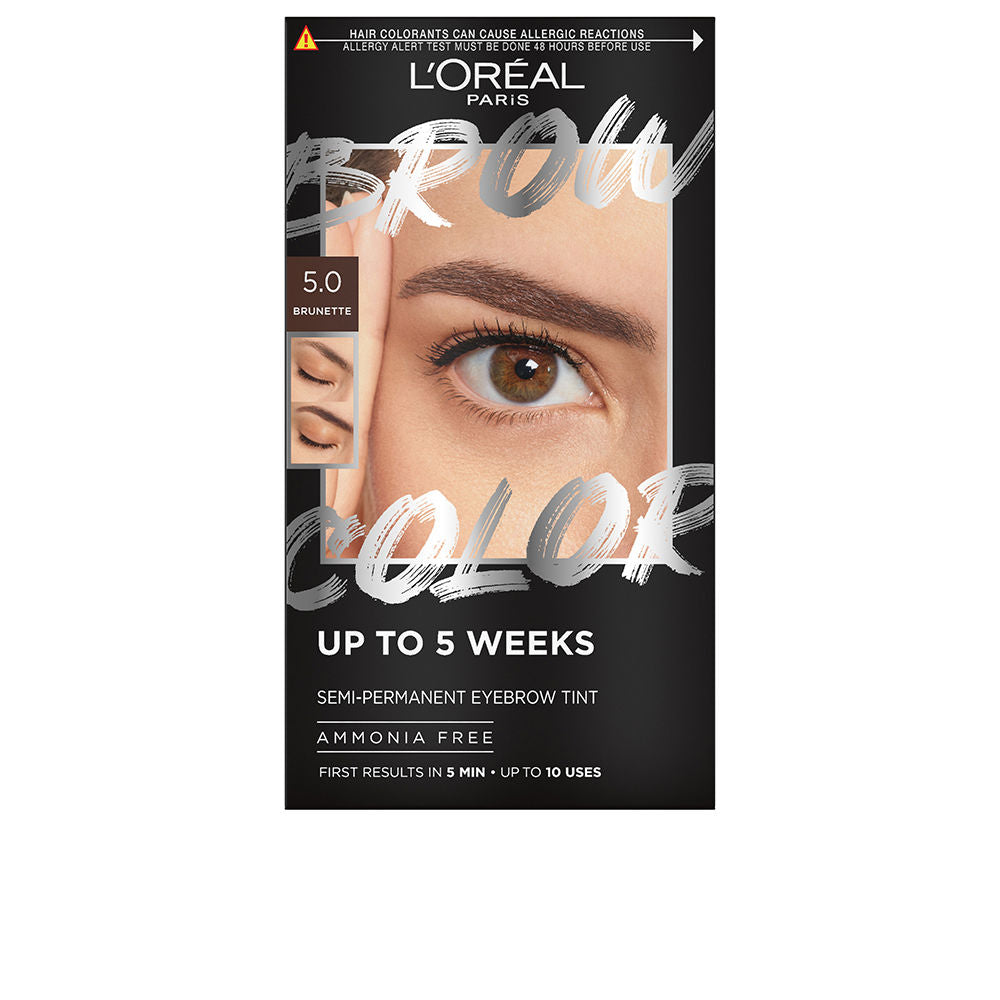 BROW COLOR eyebrow tint #5.0-brunette 4 u-0