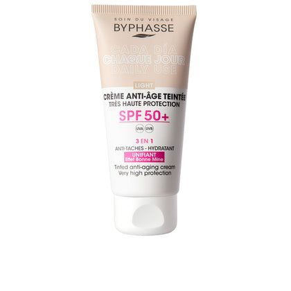 Anti-Aging-GESICHTSCREME mit Farbe LSF50+ #light 50 ml