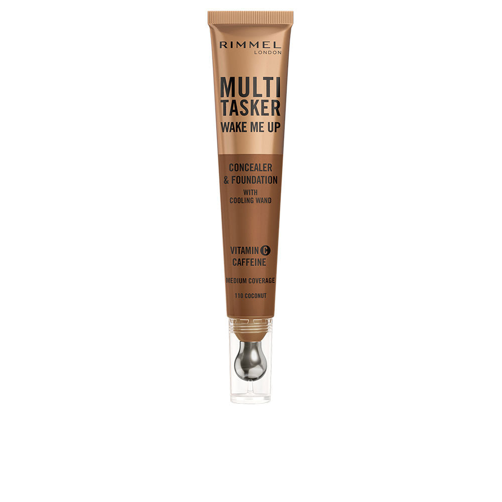MULTITASKER WAKE ME UP concealer and foundation #Warm Coconut 20 ml-0