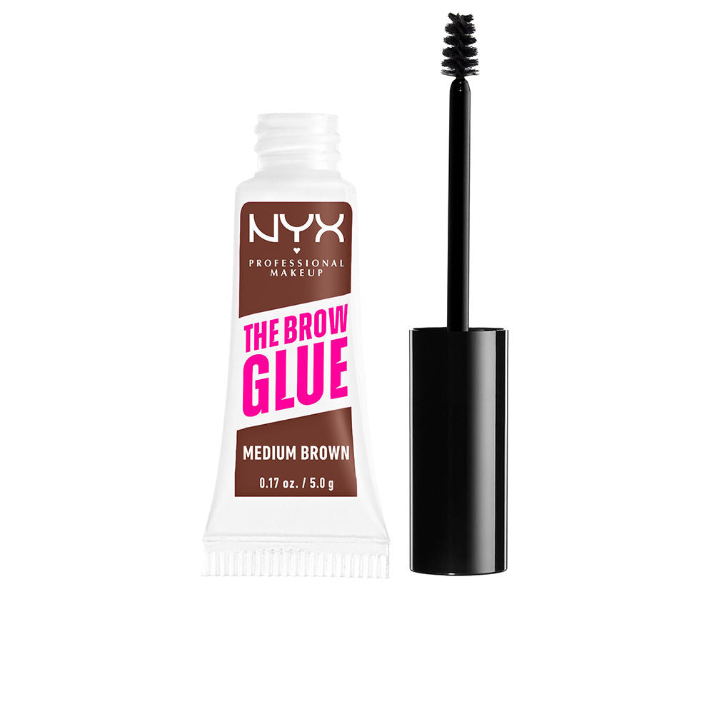 THE BROW GLUE eyebrow gel #medium brown 5 gr-0