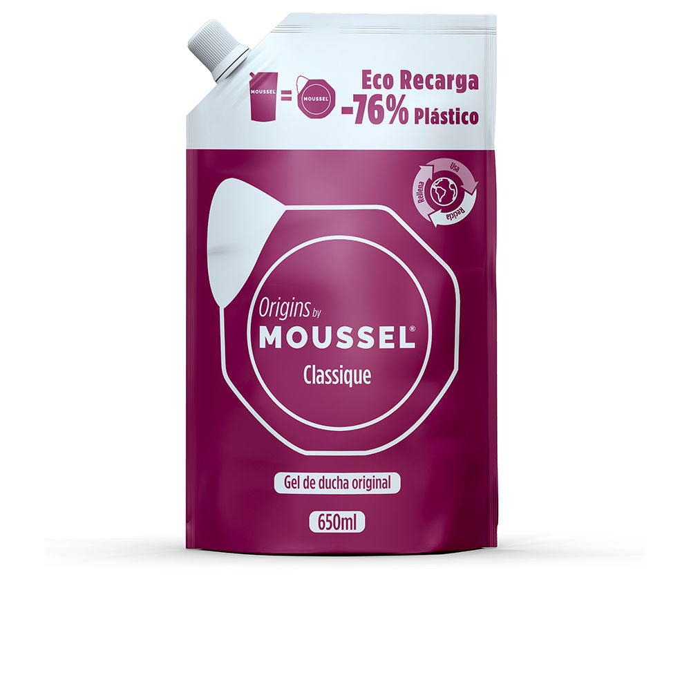MOUSSEL CLASSIQUE original shower gel recharge 650 ml-0