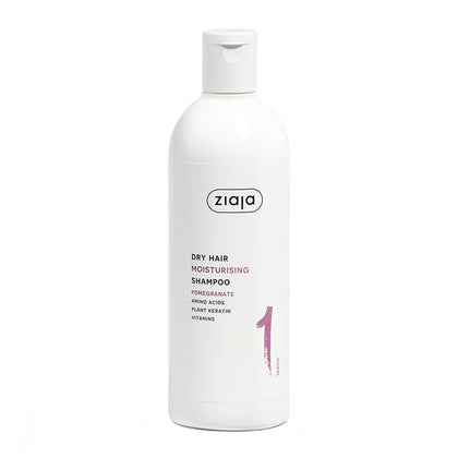 PLANT ESSENTIALS champú hidratante granada 400 ml