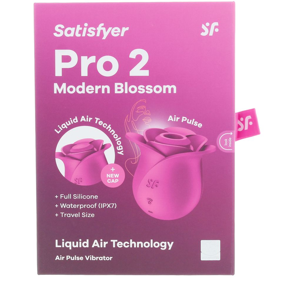 SATISFYER PRO 2 estimulador onda rosa moderno 1ud-0