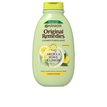ORIGINAL REMEDIES shampoo delicato argilla e limone 400 ml