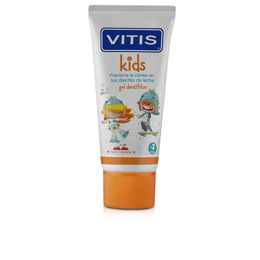 Gel dentifricio per BAMBINI con fluoro #Cherry 50 ml-0