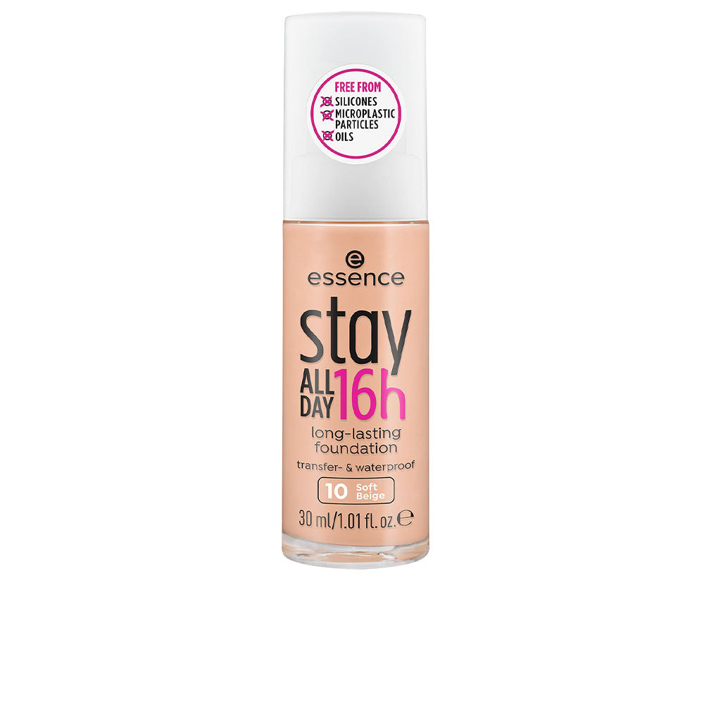 BLEIBEN SIE DEN GANZEN TAG 16 Stunden lang anhaltendes Make-up Nr. 10-weiches Beige 30 ml-0