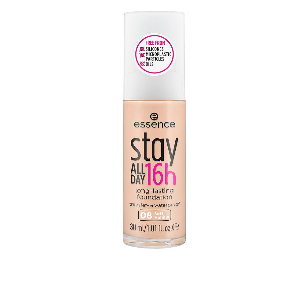 BLEIBEN SIE DEN GANZEN TAG 16 Stunden lang anhaltendes Make-up #08-weiche Vanille 30 ml-0
