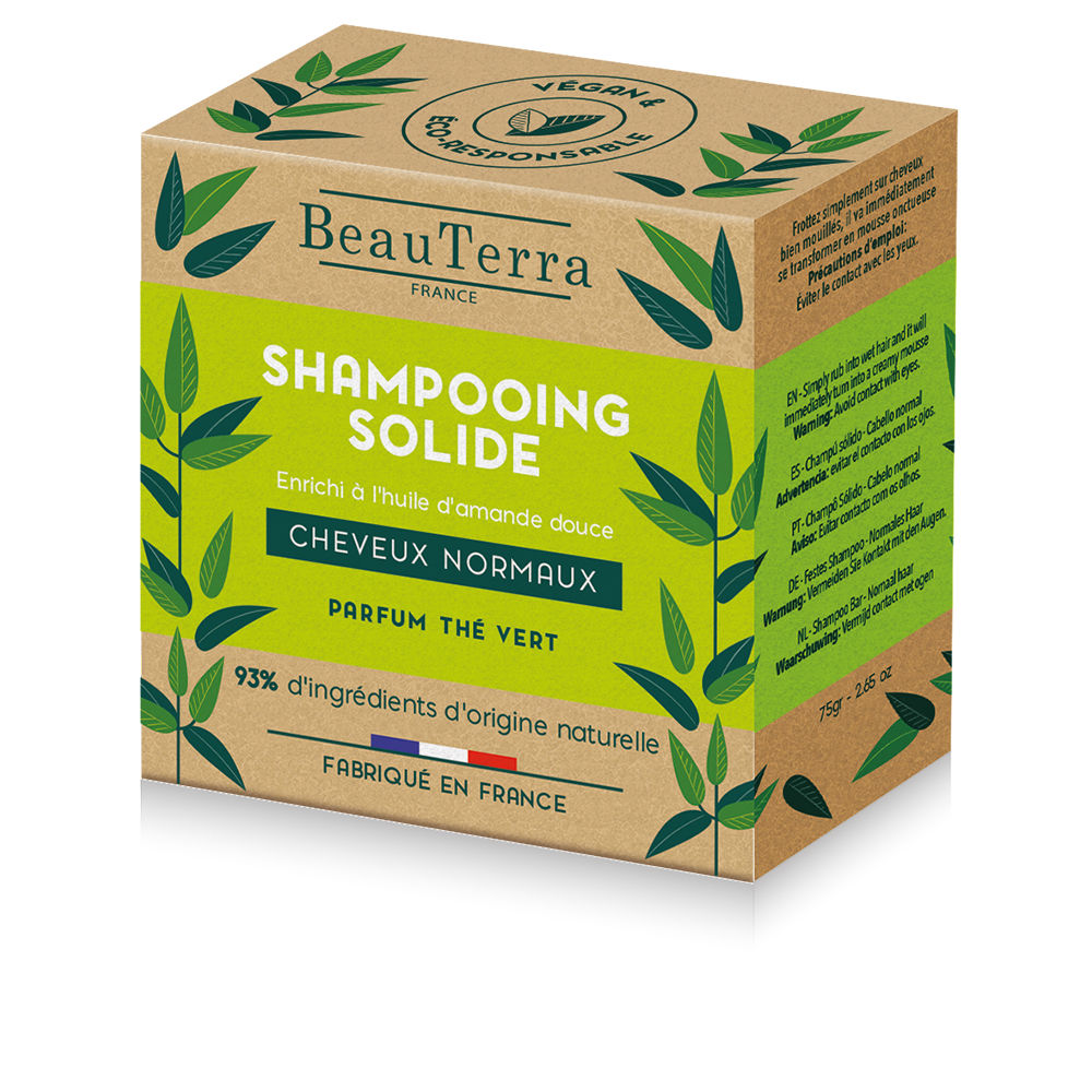 SOLIDE champú té verde 75 gr-0