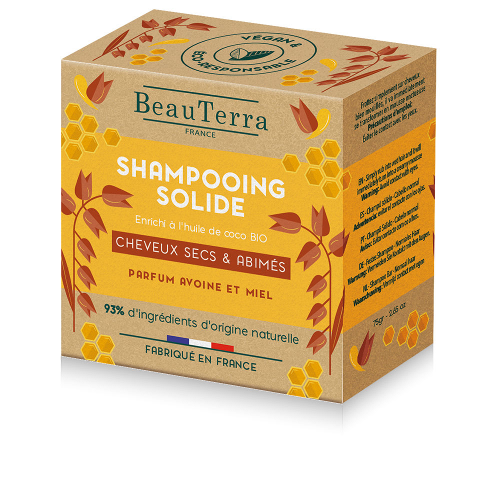 Shampoo SOLIDE avena e miele 75 gr-0