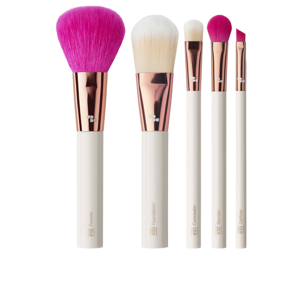 CÉLÈBRE CINQ PINCEAUX POUR LES YEUX ET LE VISAGE LOT 5 pz-0