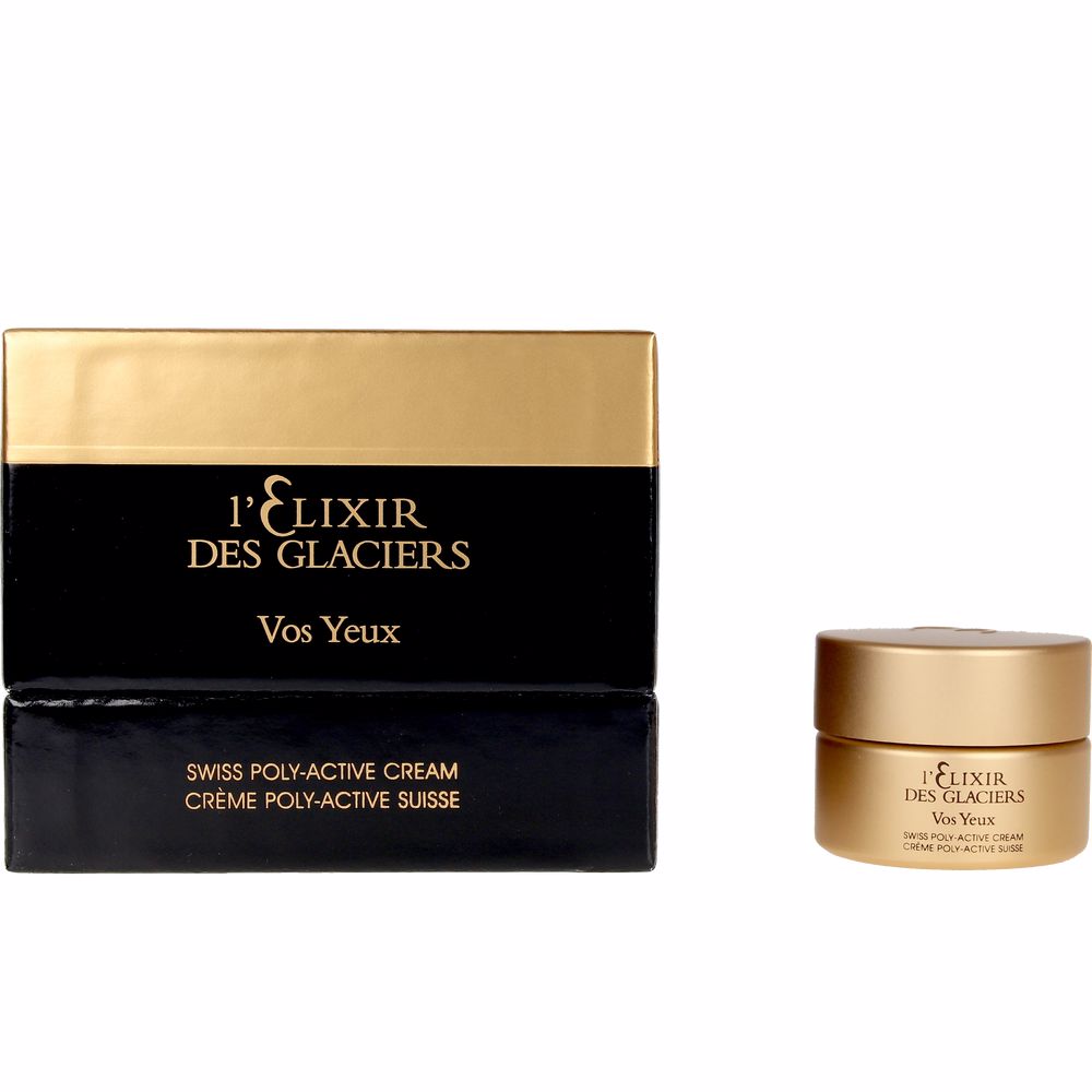 L'ELIXIR DES GLACIERS vos yeux crème poliactivo suisse 15 ml-0